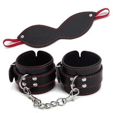 Imagem de Kit Premium com Algemas e Venda para Mistério - Importado