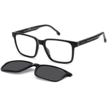 Imagem de Óculos de Sol Carrera Clip On 8069 CS 08A 53M9 Preto - Preto - Masculino - Único-Masculino