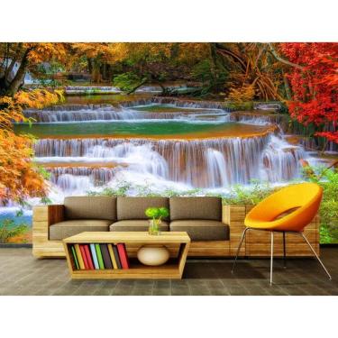 Imagem de Papel de Parede Paisagens Cachoeira 18 - 2,40 X 3,10