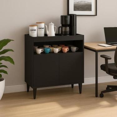 Imagem de Buffet Balcão Aparador Cantinho do Café Corporativo Escritório 70cm Al