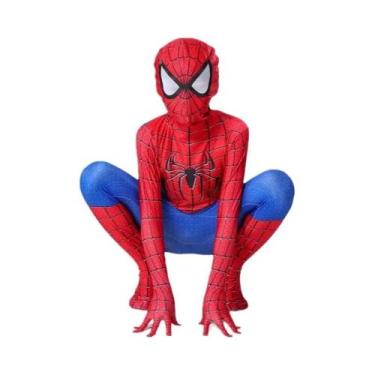Imagem de Fantasia De Super-Herói Aranha Para Crianças, Macacão De Spandex Para 
