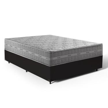 Imagem de Cama Box com Colchão de Molas Ensacadas Ultra Spring Anjos Casal 138cm