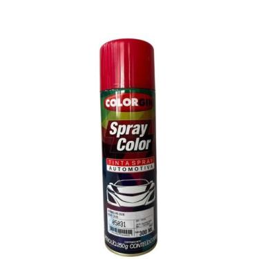 Imagem de Tinta automotiva spray colorgin cor vermelho 3370 300 ml