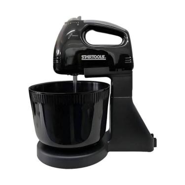 Imagem de Batedeira Planetária Elétrica Doméstica 2L 250W 7 Velocidades Preto 220V