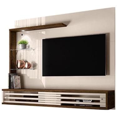 Imagem de Estante Home Theater Suspenso Frizz Select Off White Savana - Madetec