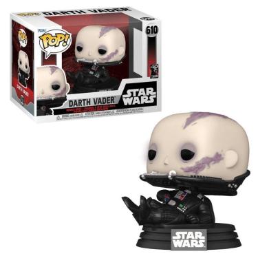 Imagem de Boneco Funko Pop! Star Wars - Darth Vader Sem Máscara
