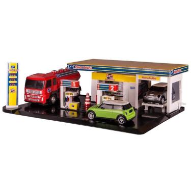 Imagem de Brinquedo Poliposto Com Carrinhos E Caminhão 5504 - Poliplac