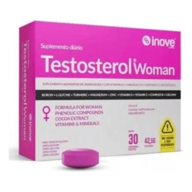 Imagem de Testosterol Woman 30 Comprimidos Inove Nutrition Sabor Sem s - Congrat