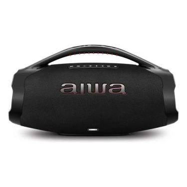 Imagem de Caixa De Som Boombox Aiwa Aws-bbs-01-b Bluetooth Ip66 Tws Co - Congrat