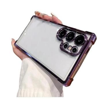 Imagem de Capa Híbrida De Acrílico Transparente Luxuosa E À Prova De Choque Para