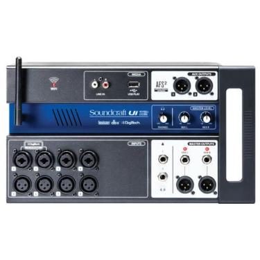Imagem de Mesa de Som Digital Soundcraft Ui12 com Wi-Fi