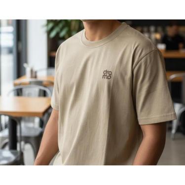 Imagem de Camiseta Skate Drama Original Basica Bege-Masculino