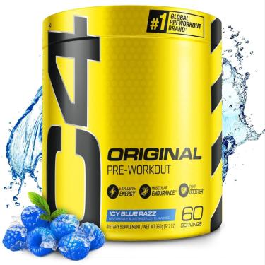 Imagem de Pó Pré-Treino Cellucor C4 Original Icy Blue Razz 60Sv-Unissex