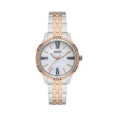 Imagem de Relógio Orient Eternal Prata/Rose Feminino FTSS0112 B3SR-Feminino