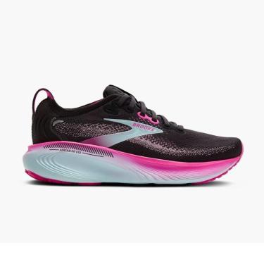 Imagem de Tênis Brooks Adrenaline GTS 25 Feminino Preto e Rosa-Feminino