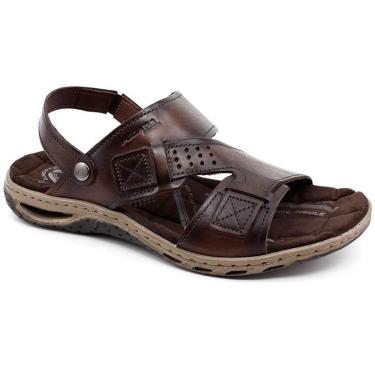 Imagem de Papete Pegada Couro Masculina-Masculino