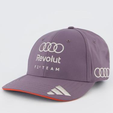 Imagem de Boné Adidas Audi F1 Team BB Cinza, Único