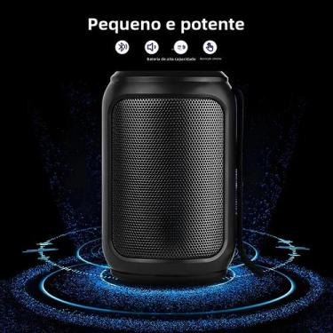 Imagem de Caixa De Som Bluetooth Portátil A3 Sem Fio Subwoofer Para Uso Em Casa 