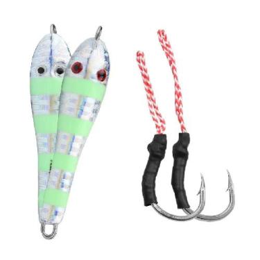 Imagem de Isca Albatroz Jig Sapinho 50g, Silver glow
