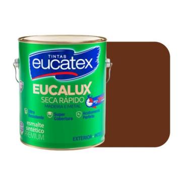 Imagem de Esmalte Sintético Eucatex 3,6L Seca Rápido Alta Cobertura, Tabaco