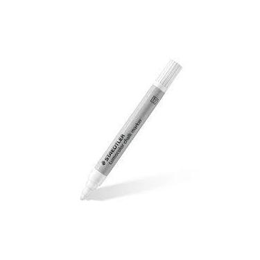 Imagem de Giz Líquido Staedler Lumocolor Chalk Marker Branco 344-0 - Staedtler