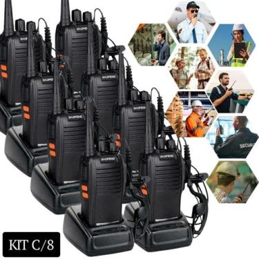 Imagem de Kit Rádios Comunicadores Baofeng BF-777S Longo Alcance Profissional 16