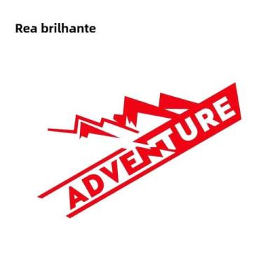 Imagem de Adesivo Impermeável Para Motocicleta: Gráficos De Aventura Para Baú Su
