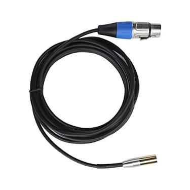 Imagem de Cabo de áudio, linha de microfone de 3 pinos XLR para conexão(1 metro)