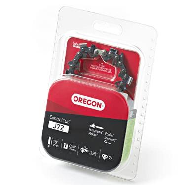 Imagem de Oregon Corrente de motosserra J72 ControlCut de 45,7 cm, serve para Husqvarna, Makita, Poulan, Jonsered, cinza