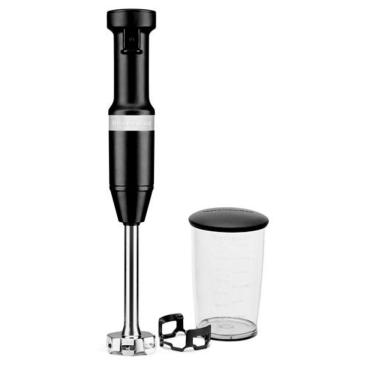 Imagem de Mixer de Mão Kitchenaid Black Matte com Velocidade Variável, Capacidade de 0,7 Litros - KEB53APANA