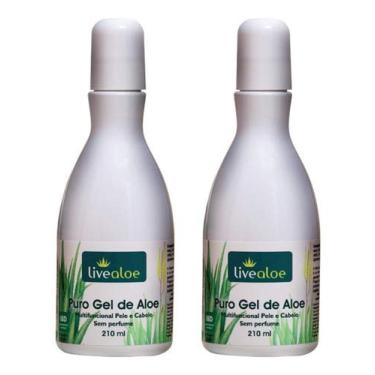 Imagem de Puro Gel De Babosa Orgânico Live Aloe 210ml - 2unidades