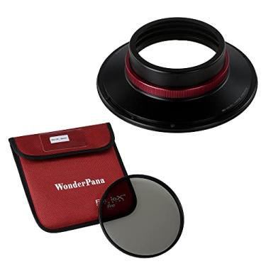 Imagem de Kit CPL Essential WonderPana XL - Suporte de filtro de núcleo, tampa de lente e filtro CPL de 186 mm para lente Canon EF 11-24 mm f/4L USM (Full Frame 35 mm)