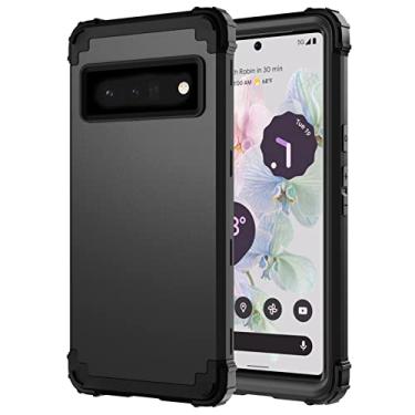 Imagem de For Google Pixel 6 Pro 3 in 1 Shockproof PC + Silicone Protective Phone Case