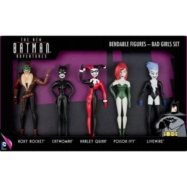 Boneca Action Figure Arlequina Dc Collectibles 18 Cm Batman no Shoptime