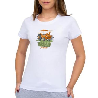 Imagem de Camiseta Casual Country Feminina Farm - Maravs Confecções