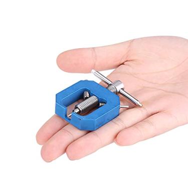 Imagem de Extrator de engrenagem de motor RC, removedor de extrator de pinhão universal de ferramenta profissional para acessórios de peça de atualização de motores azul/vermelho (opcional)(Azul)