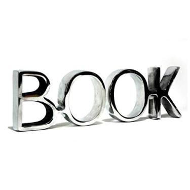 Imagem de Aparador De Livros Book Sarquis Samara Prata