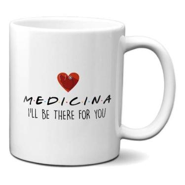 Imagem de Caneca Medicina Friends Presente Criativo Médico Frases