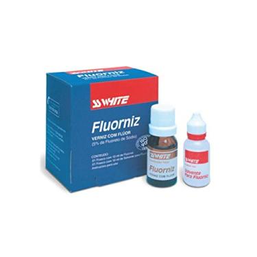 Imagem de Verniz de Flúor Fluorniz 10ML Verniz+10 ML Solvente-SS White