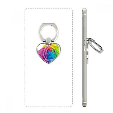 Imagem de Suporte de anel de telefone LGBT Rainbow Gay Flower Suporte universal