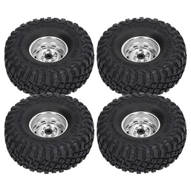 Imagem de Pneus RC Excelente aderência Pneus RC Forte Absorção de Choque Acessórios de Atualização RC para Carros RC 1/10