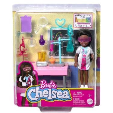 Imagem de Barbie Chelsea Conjunto Laboratório Hjy36