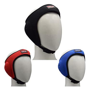 Imagem de MRX MMA Protetores de ouvido Kick Boxing Ju Jitsu Cage Wrestling Ear Protection Headgear com alças ajustáveis para segurança da cabeça e orelha|Preto