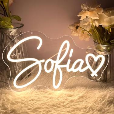 Imagem de placa neon
