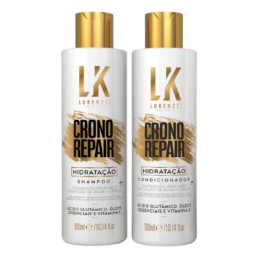 Imagem de Kit Lokenzzi Crono Repair Hidratação Shampoo E Condicionador