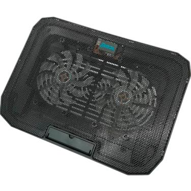 Imagem de Cooler Base Notebook antiderrapante os Coolers Tem Velocidade de 1350RPM Refrigeração Eficiente para Maior Desempenho e Conforto Ergonômico Possui Altura Ajustável Entradas USB LED Azul