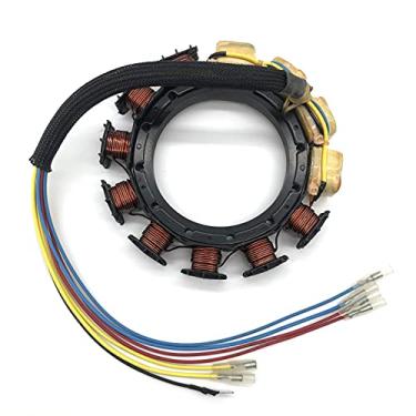 Imagem de Estator para Mercury 174-9873-16 motor de popa 135 150 175 210 HP SportJet 18-5867 398-9873A39 9873A3 9873A4 2-Stroke 6-Cylinder 16-AMP XR2 XR4 CARB MB 2 2,5 cm. L 1997-2005