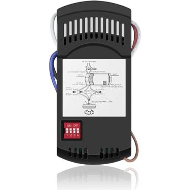 Imagem de Receptor de controle remoto para ventilador de teto FAN28R, substituição para Hampton Bay Harbor Breeze Hunter, substitui 2AAZPFAN53T L3HFAN11T FAN-11T L3HFAN35T1 FAN-35T KUJCE9103 CHQ8BT7030T