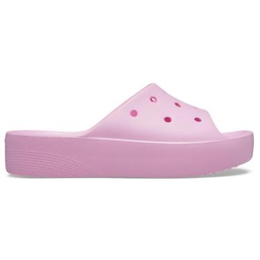 Imagem de Chinelo Crocs Classic Plataform Slide Flamingo Feminino-Feminino