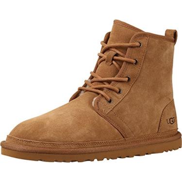 Imagem de UGG Bota masculina Chukka de couro Harkley, Castanho, 5